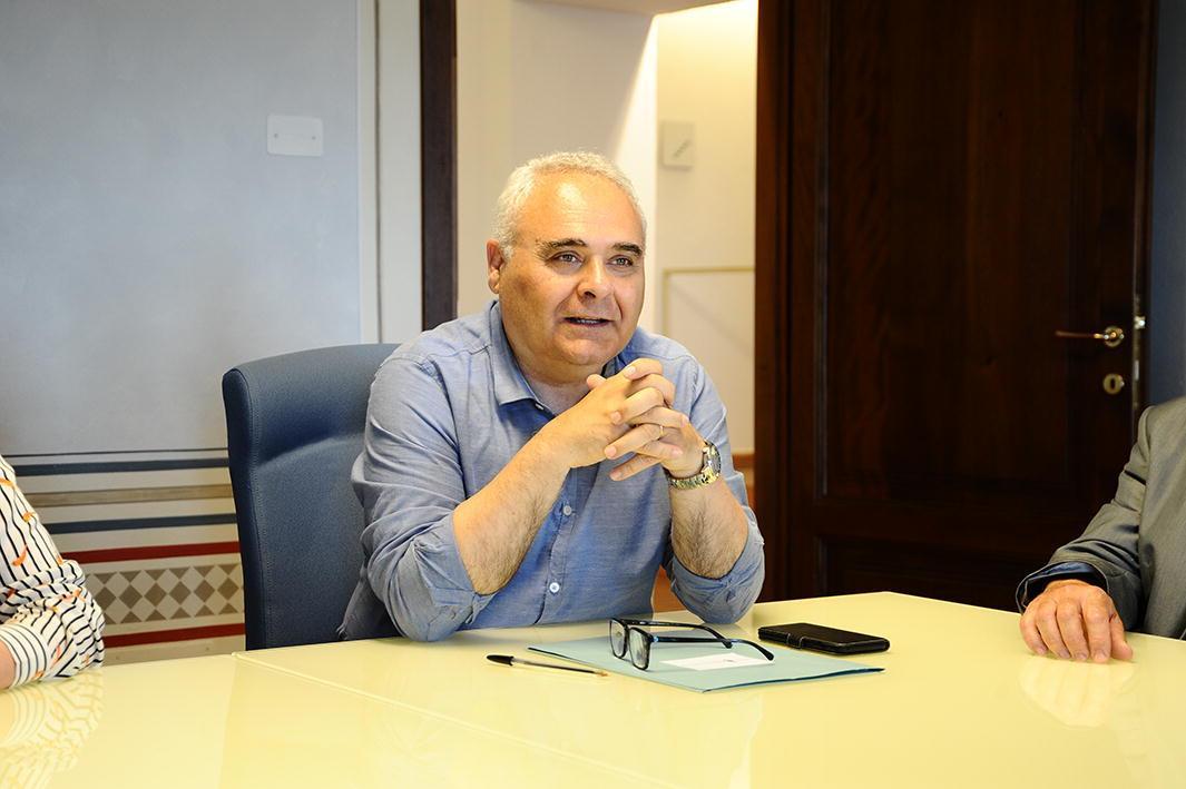 Il sindaco di Rosignano Daniele Donati