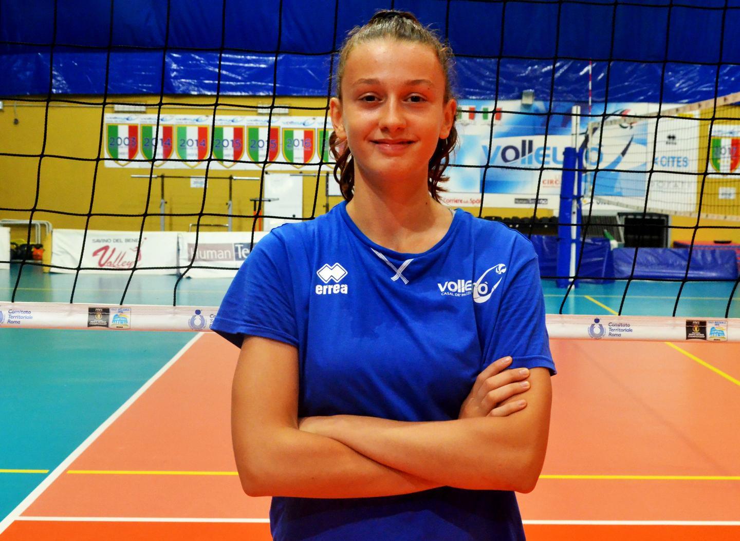  Ginevra Camerini (U15) ingaggiata dal Volleyrò per il campionato di serie C