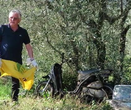 Nuovo abbandono di rifiuti