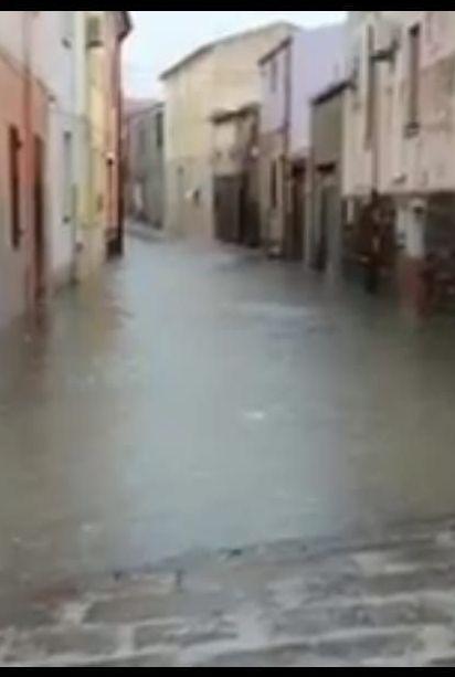 Via Funtanedda di nuovo allagata dalle piogge