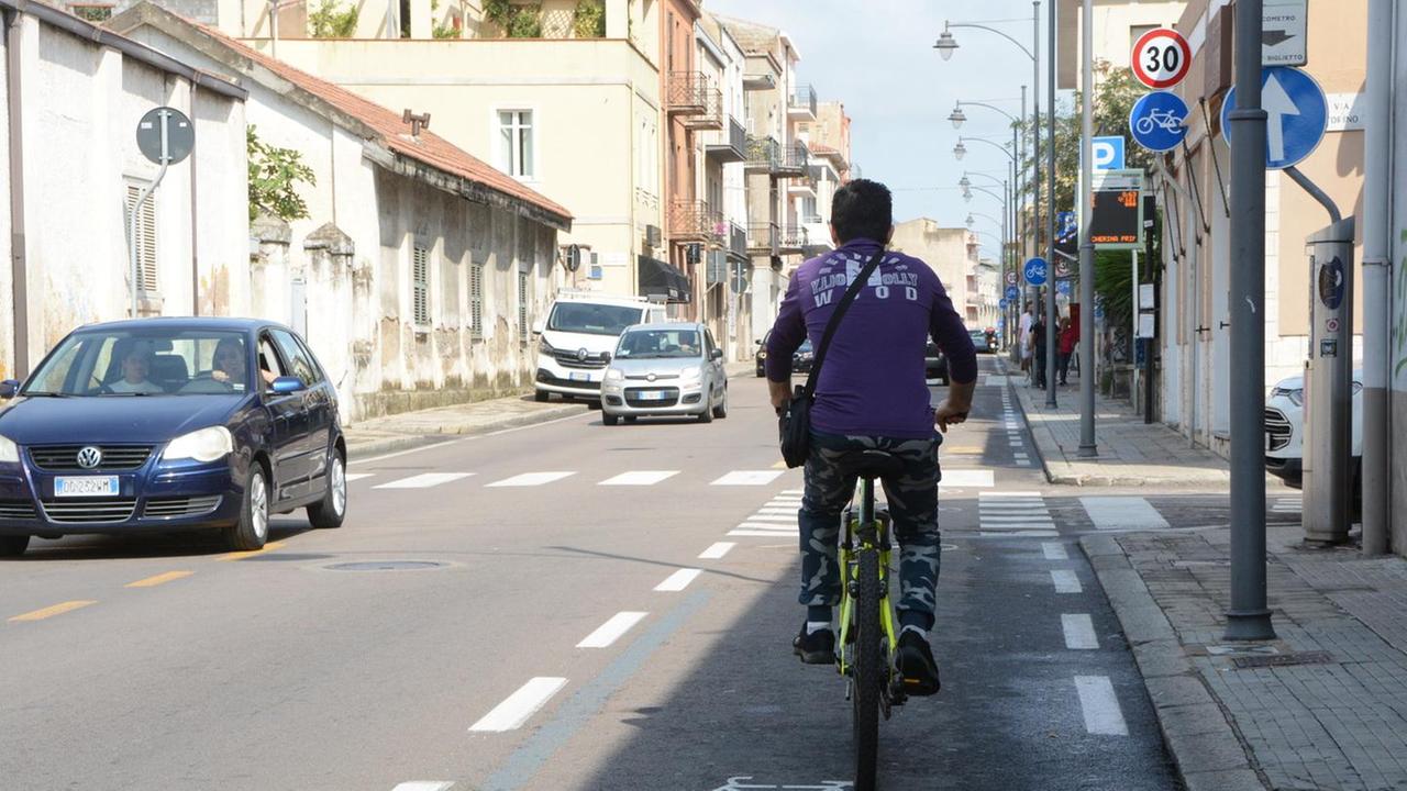 In centro ci sono più piste che biciclette
