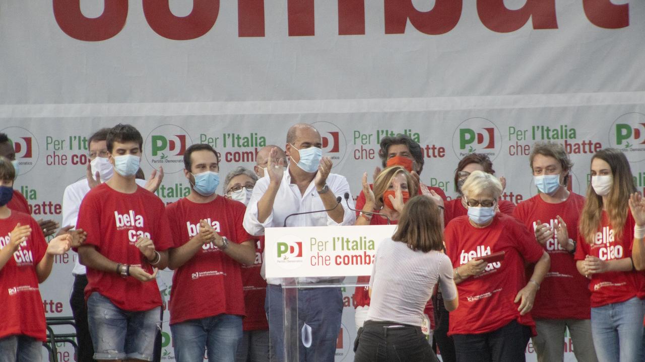 Da Modena Zingaretti lancia una “rinascita” contro tutte le destre