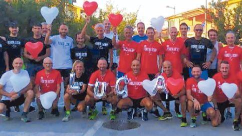 Il gran cuore dei runner per l’amico colpito da un grave malore: «A presto campione»