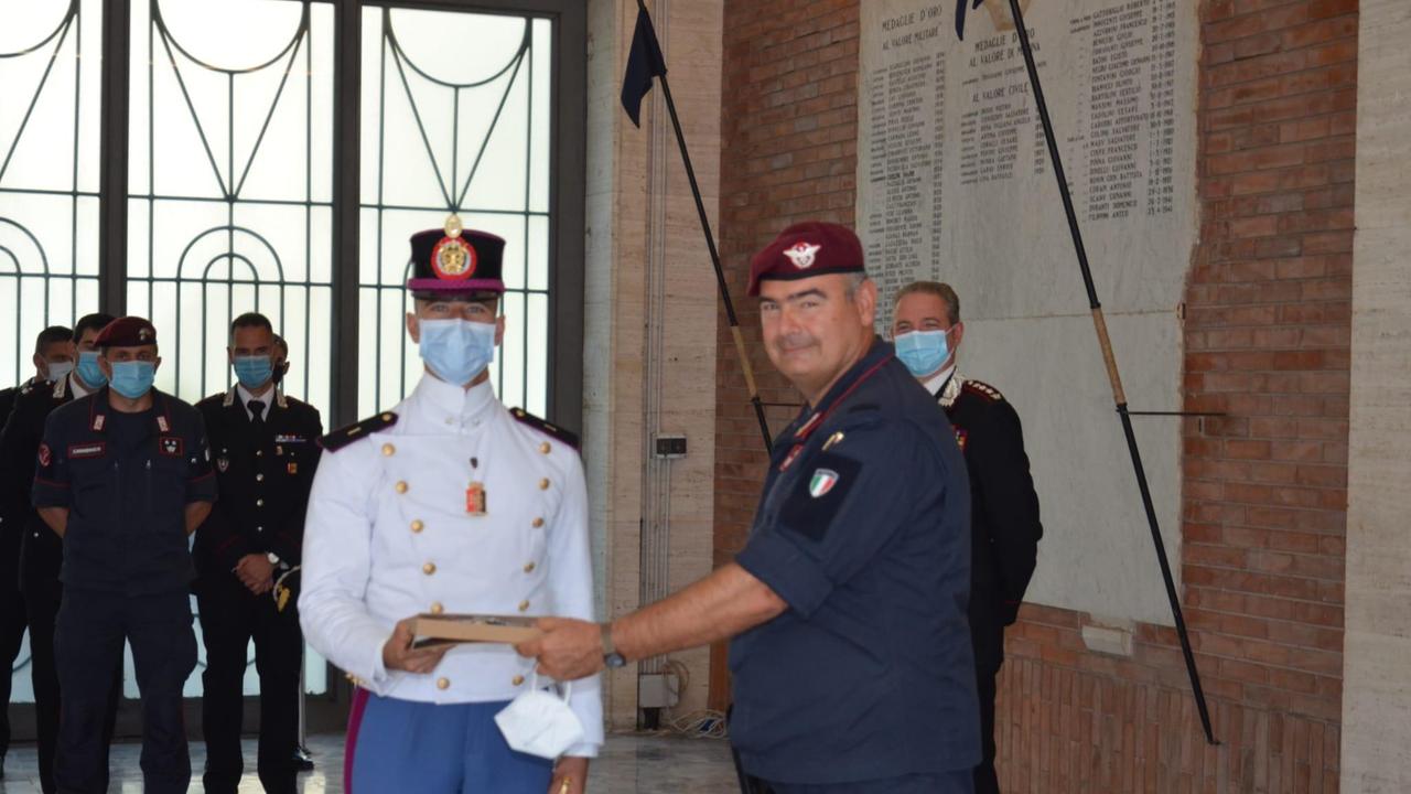 Gli Ufficiali del futuro in visita al comando provinciale dei carabinieri