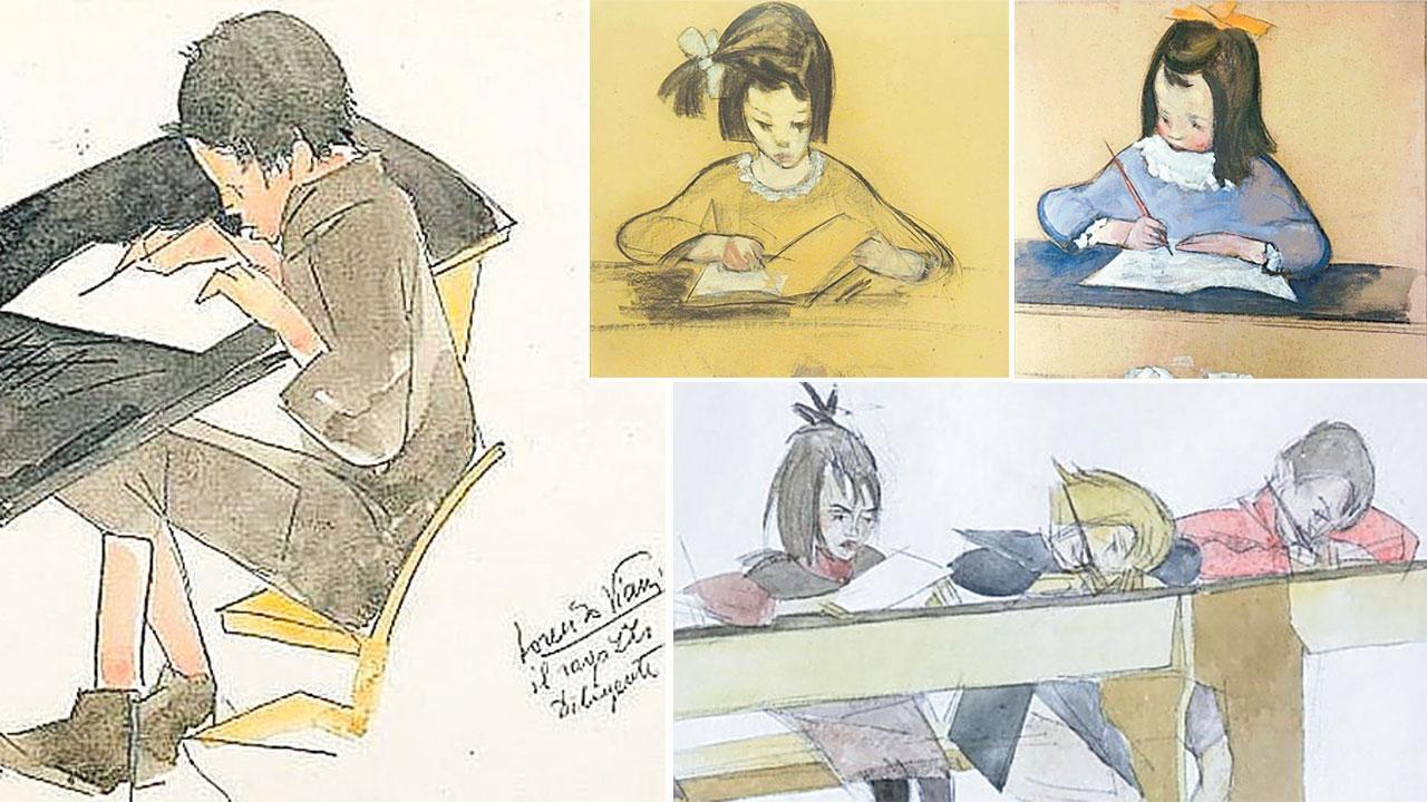 In fondo alla classe c’era un artista: così Lorenzo Viani dipingeva i bambini 