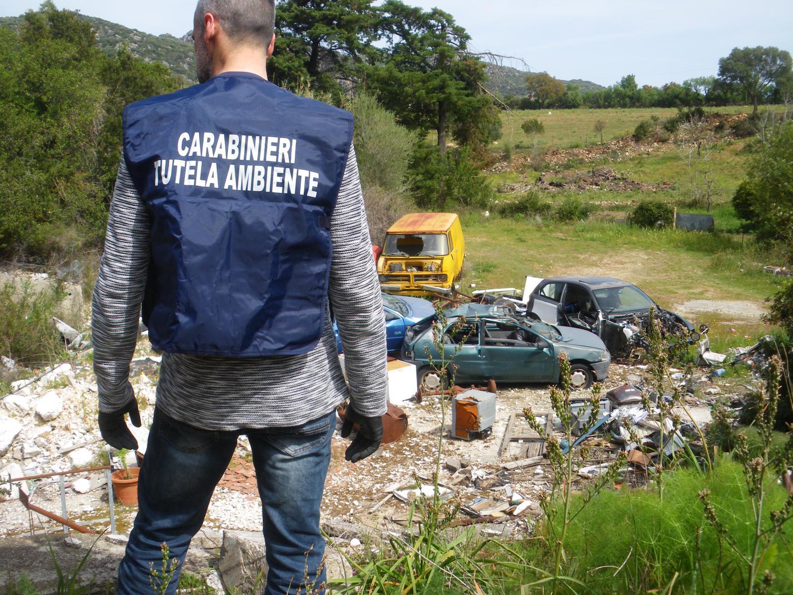 La discarica abusiva sequestrata