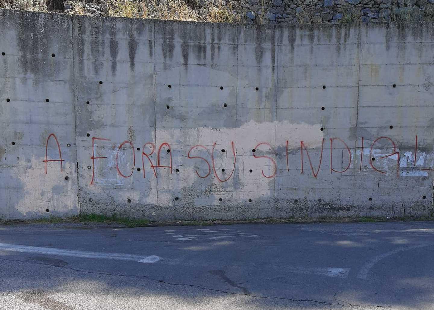 Bolotana, scritte contro la sindaca 