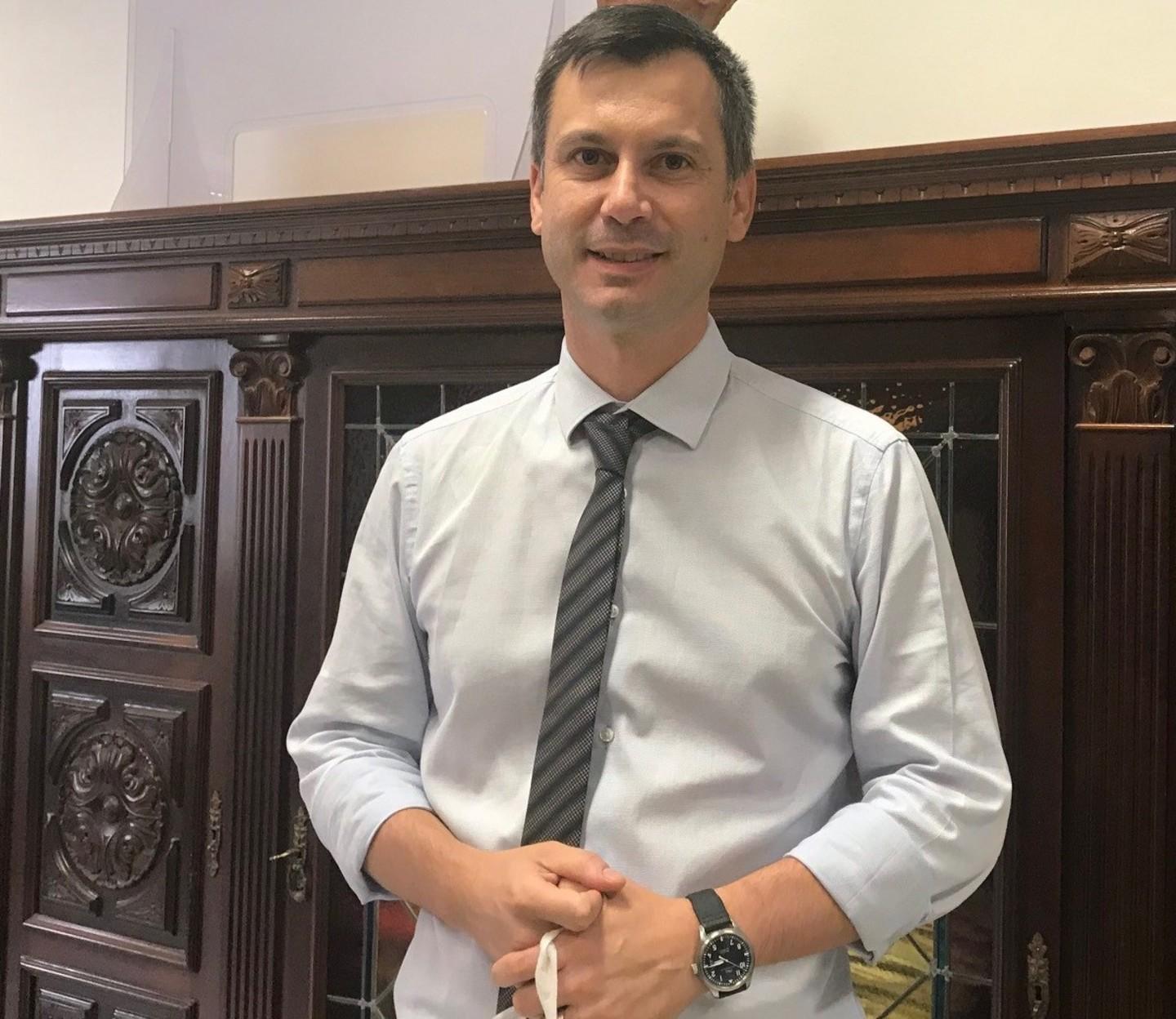 Il provveditore agli studi di Grosseto Michele Mazzola
