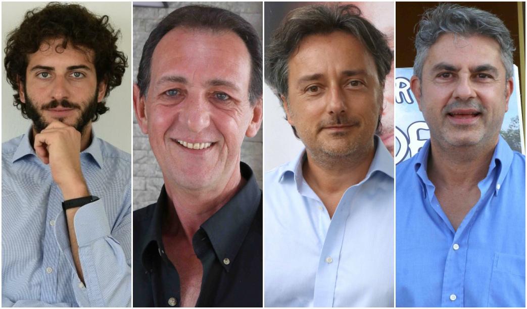 Da sinistra: Tommaso Corradi, Salvatore Patti, Simone Saletti, Davide Verri