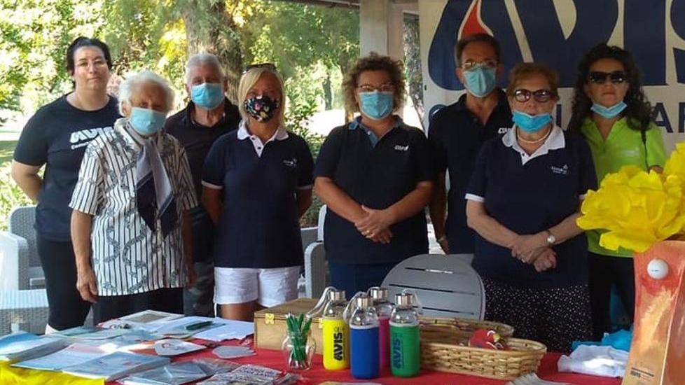 L’intensa domenica della sezione Avis fra golf, donazioni e fiera