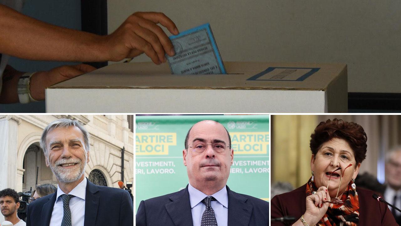 Il Pd schiera i big Zingaretti e Delrio e la Lega porta di nuovo Salvini