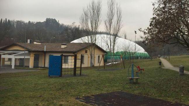 Il “pallone” del parco Lavezza di Albinea
