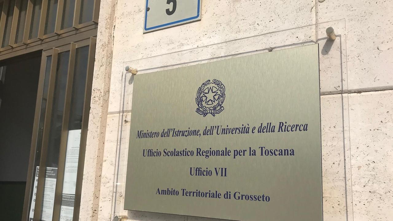 La sede dell’ufficio scolastico provinciale di Grosseto