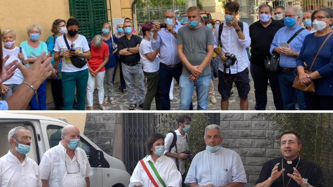 Inaugurato il market solidale della Caritas