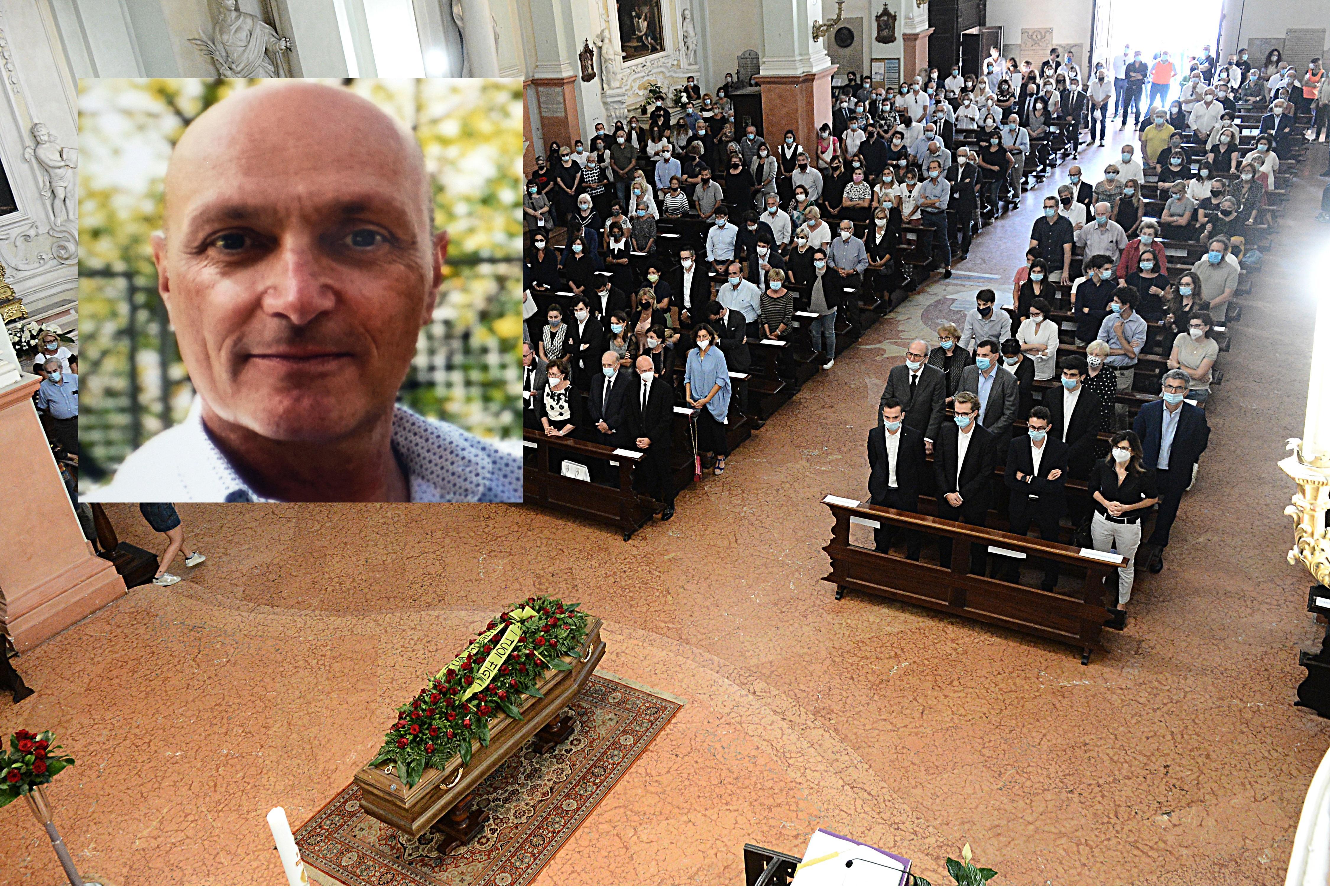Sassuolo, una folla in duomo per l’ultimo saluto all’imprenditore Giuseppe Mussini 
