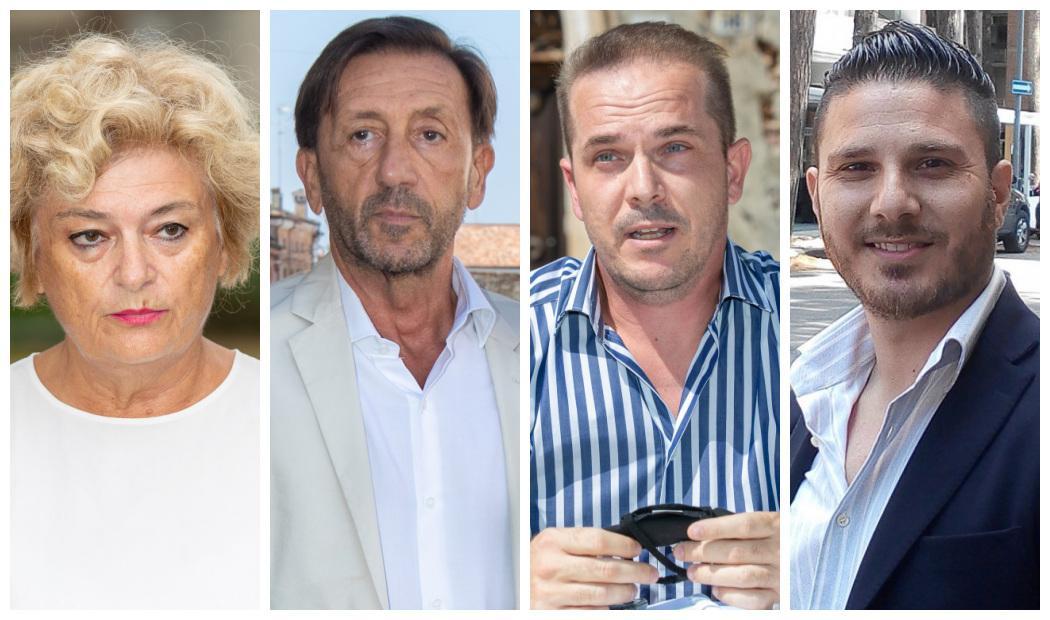 Da sinistra: Sandra Carli Ballola, Pierluigi Negri, Alberto Righetti e Vito Troiani