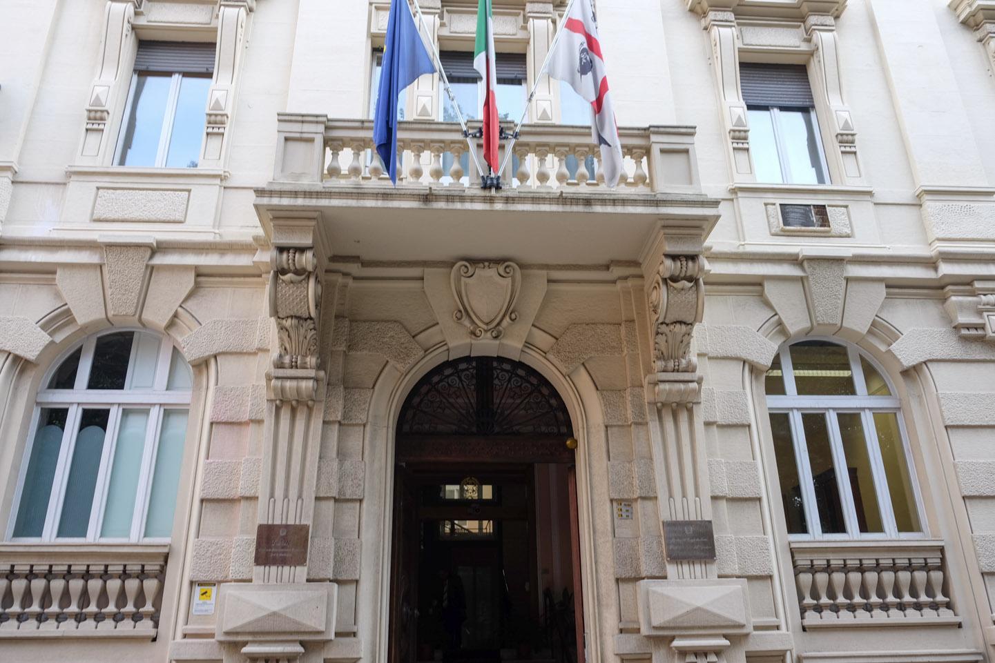 La sede del Tar Sardegna a Cagliari