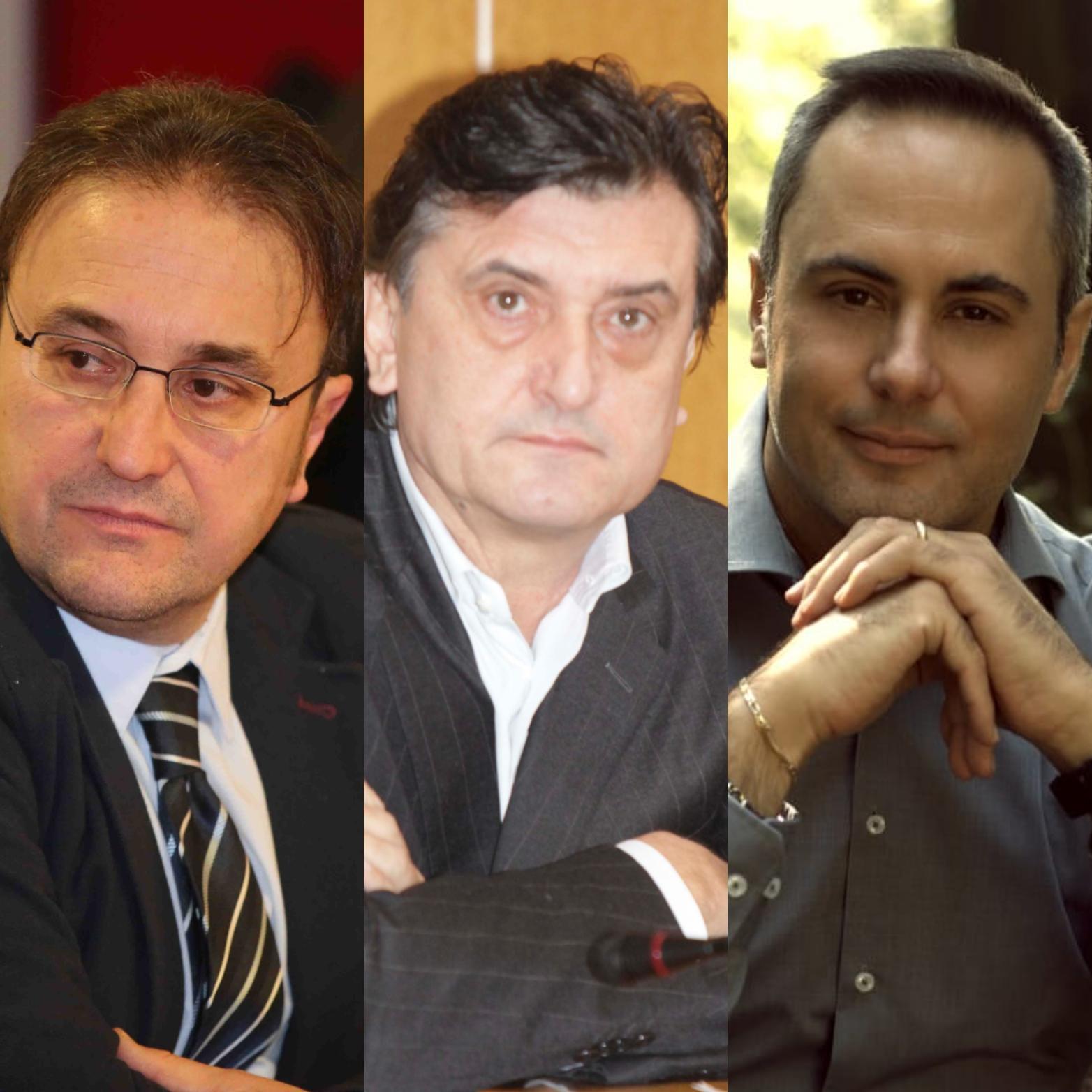 I tre candidati sindaci