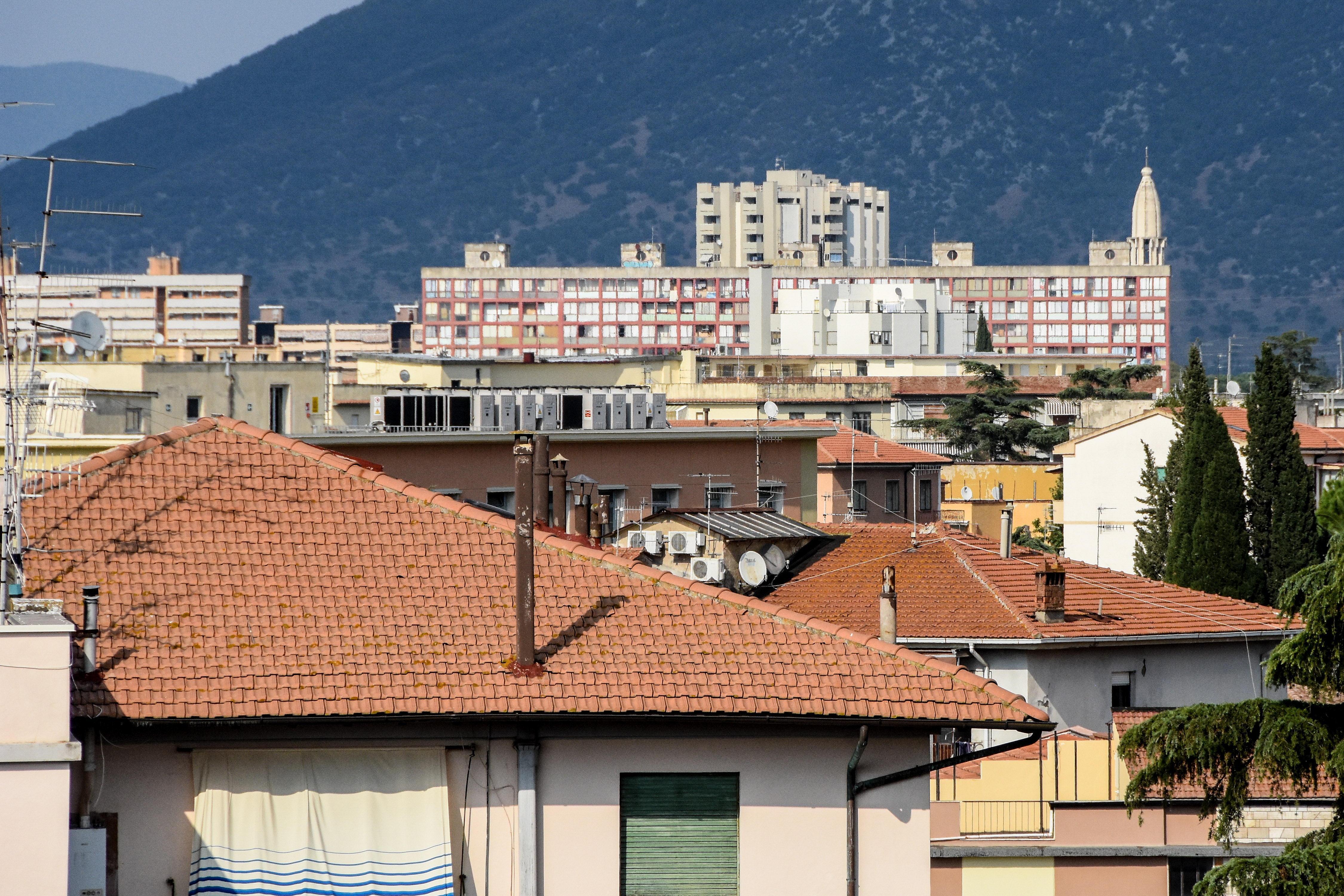 Una veduta del patrimonio immobiliare di Grosseto (Foto Agenzia Bf)