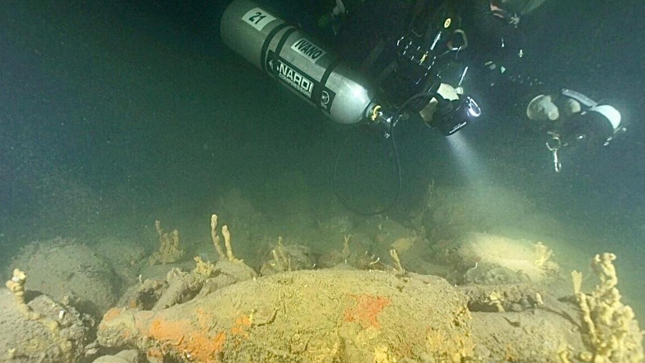 Dal fondo del mare una storia di 2.000 anni fa: il relitto di una nave romana con tutto il carico