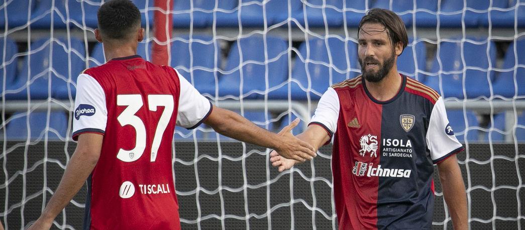 Il Cagliari ritrova Pavoletti: due gol del bomber all’Olbia 