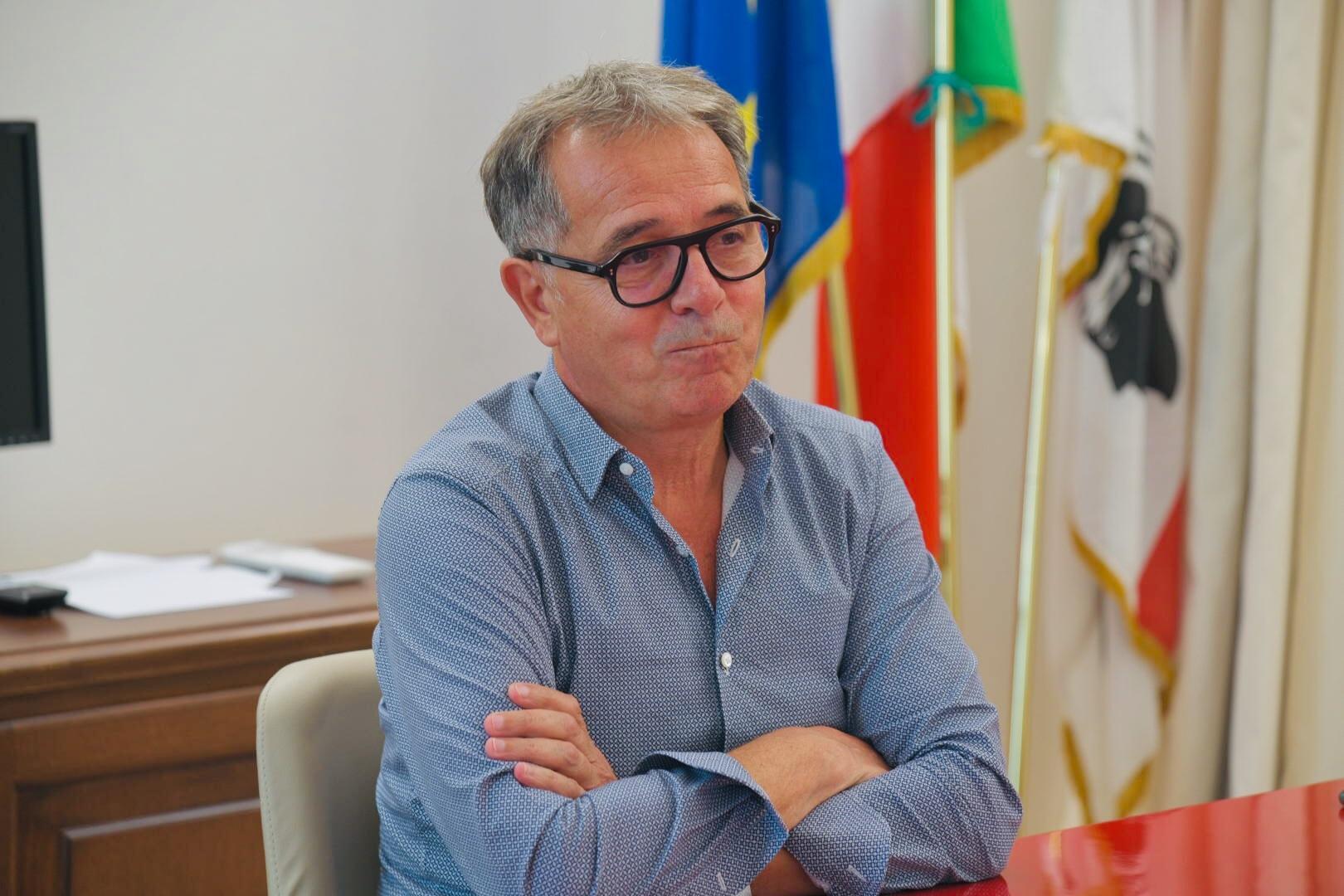 Settimo Nizzi durante la conferenza stampa di oggi 18 settembre