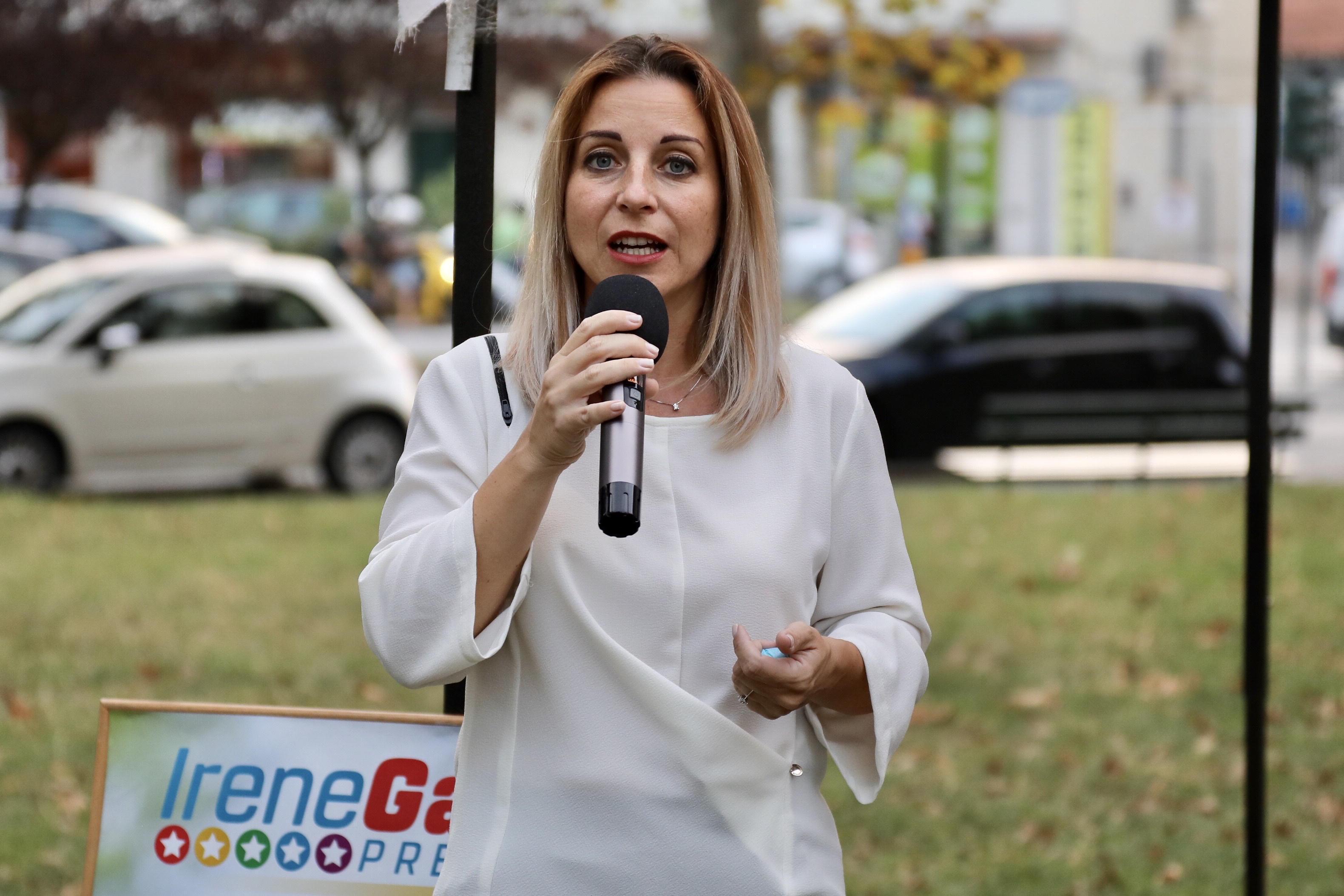 Irene Galletti: alleati con riserva col centrosinistra «fino a che dura Conte» 