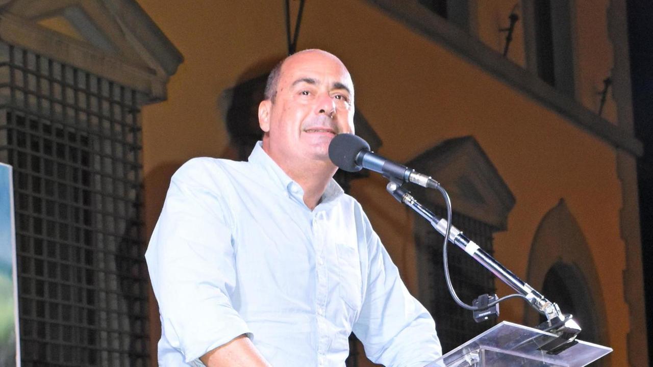 Appello di Zingaretti: «Salvate la Toscana»