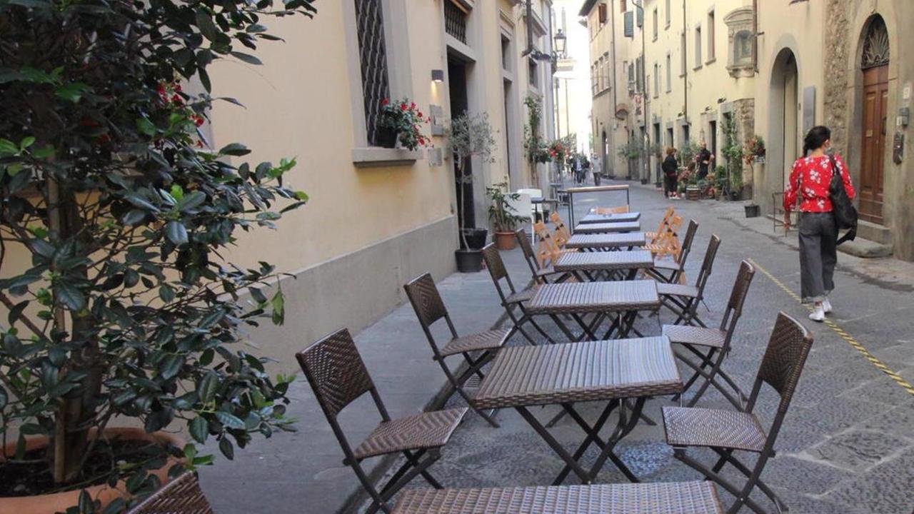 Tavolini all’aperto anche d’inverno