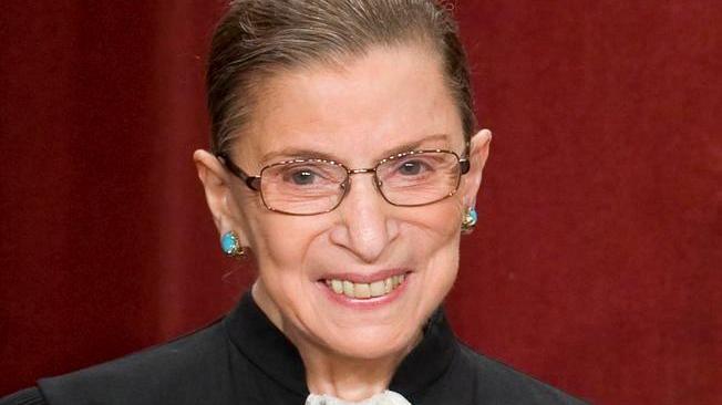 Usa, morta giudice Ruth Bader Ginsburg
