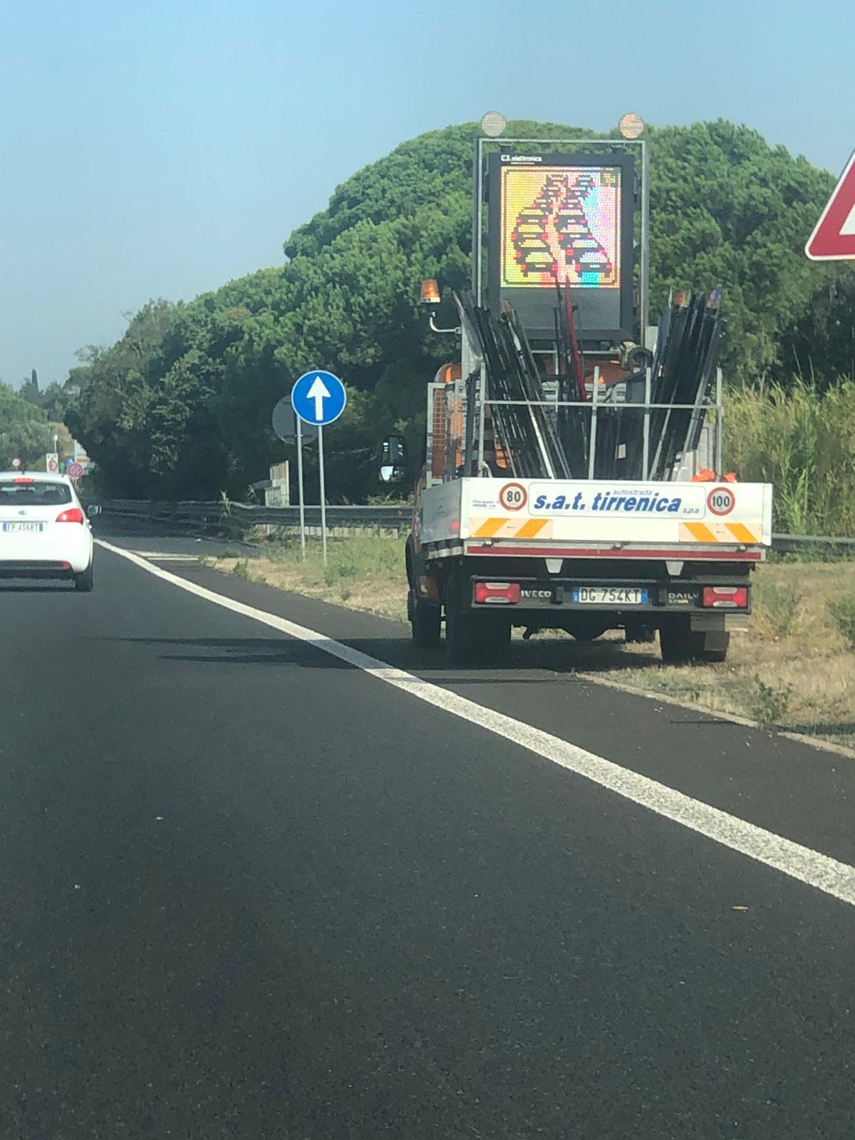 La coda sulla Variante da Cecina