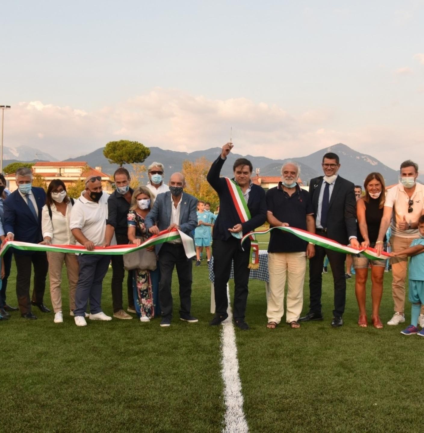 Inaugurato il “nuovo” Campo Podonese