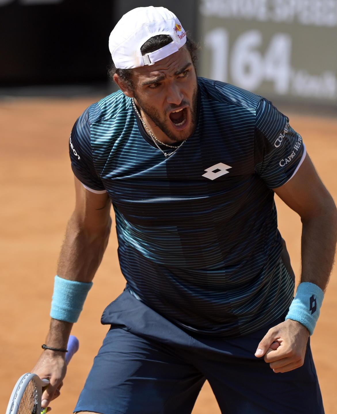 Berrettini rimane in corsa Musetti si arrende a Koepfer 