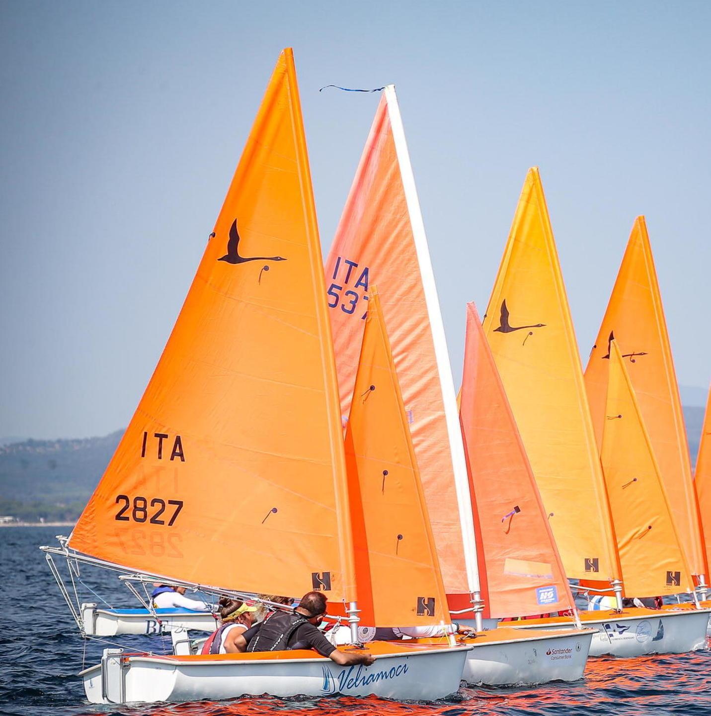 Insieme 250 imbarcazioni su cinque campi di regata Cico, in archivio il giorno 2