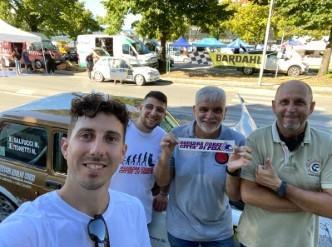 La Squadra Corse Città di Pisa con 6 equipaggi al completo e tre co-piloti al rally di Casciana 