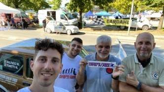 La Squadra Corse Città di Pisa con 6 equipaggi al completo e tre co-piloti al rally di Casciana