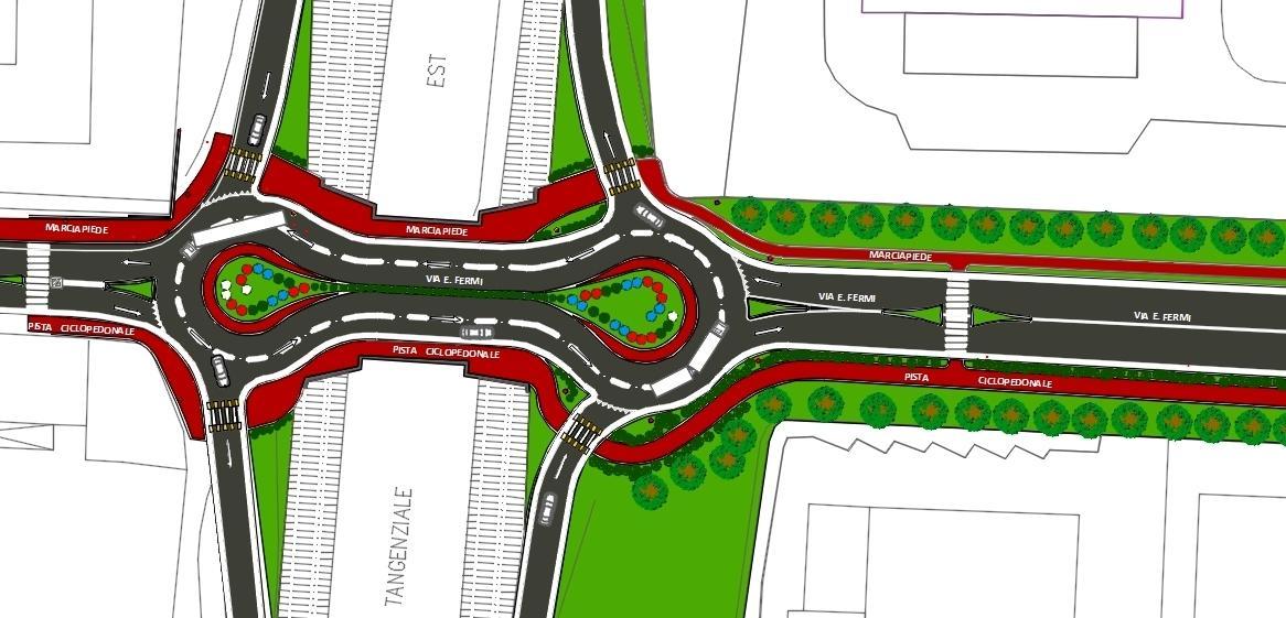 Due nuove rotatorie in Sant’Agostino: progetto di fattibilità