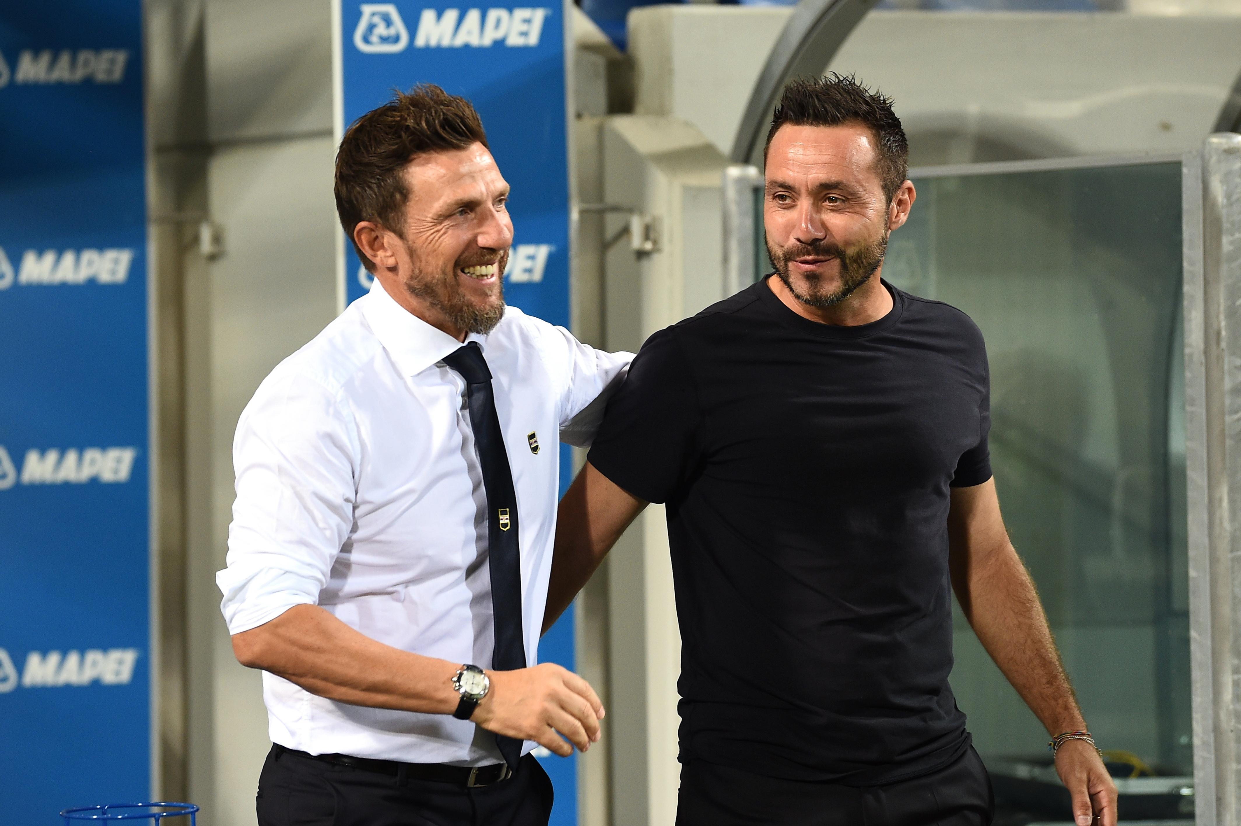 Sassuolo, una sfida da sogno con il Napoli De Zerbi: «Umili e ambiziosi come Squinzi» 