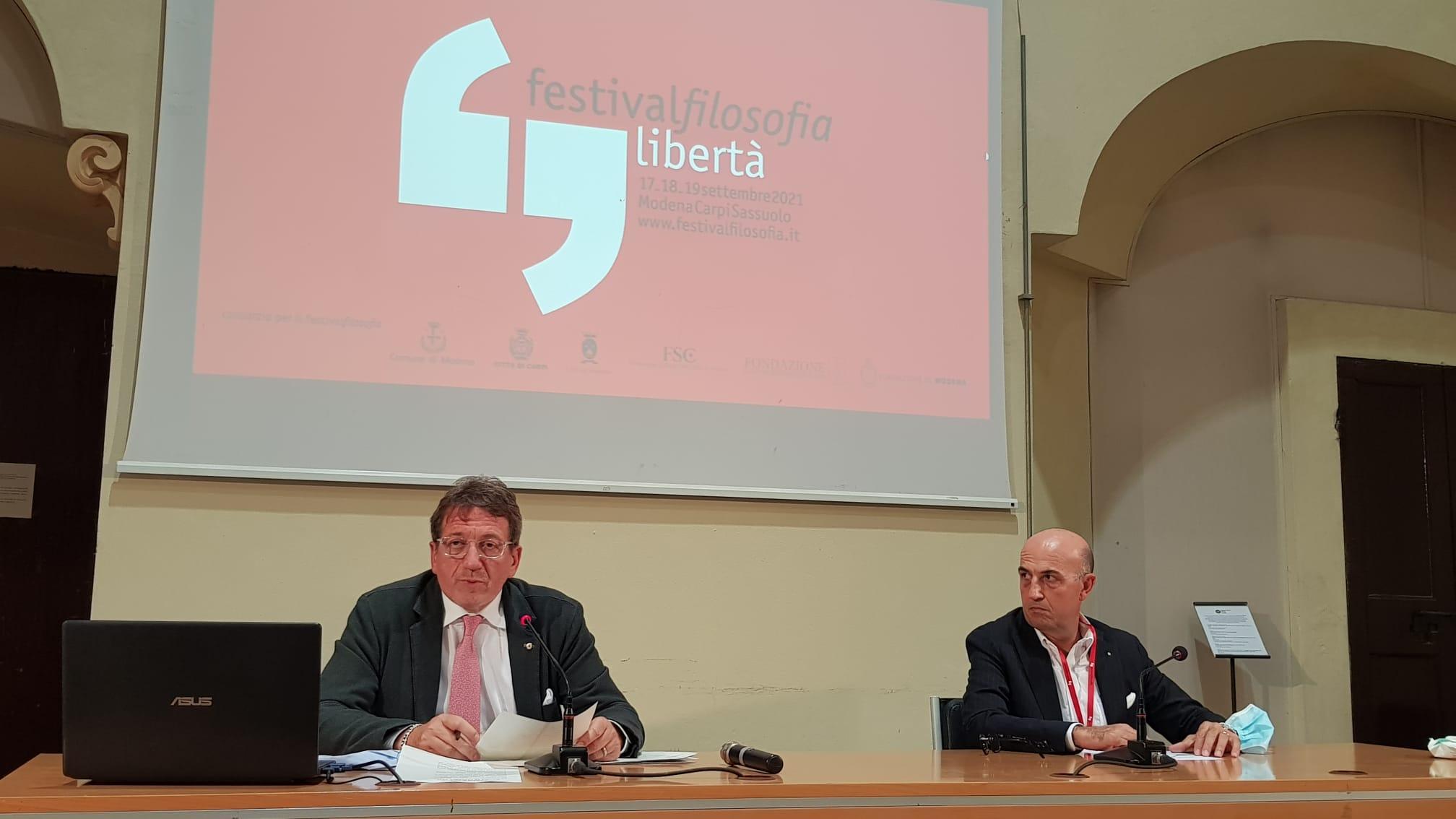 Festival Filosofia: "Circa 40 mila presenze, quasi esaurito. La vittoria è stata fare il festival nonostante Covid. Nel 2021 il tema sarà Libertà 