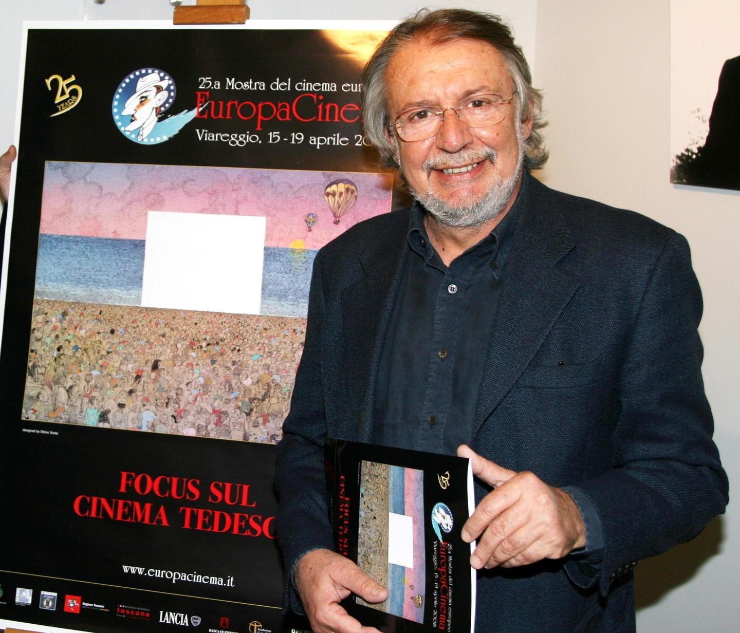 Felice Laudadio, fondatore di EuropaCinema: ha donato il marchio del festival al Comune di Viareggio