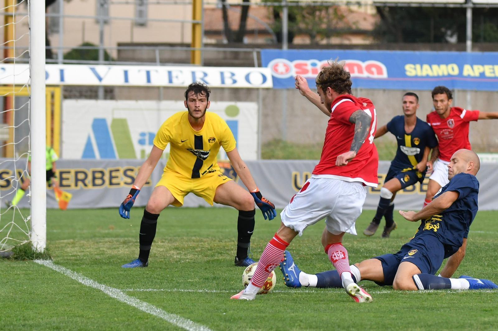 Un affondo di Boccardi (foto Us Grosseto-Noemy Lettieri)