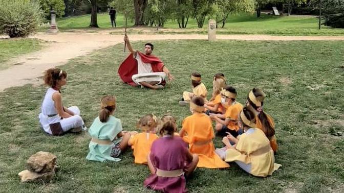 I bimbi imparano gli Etruschi