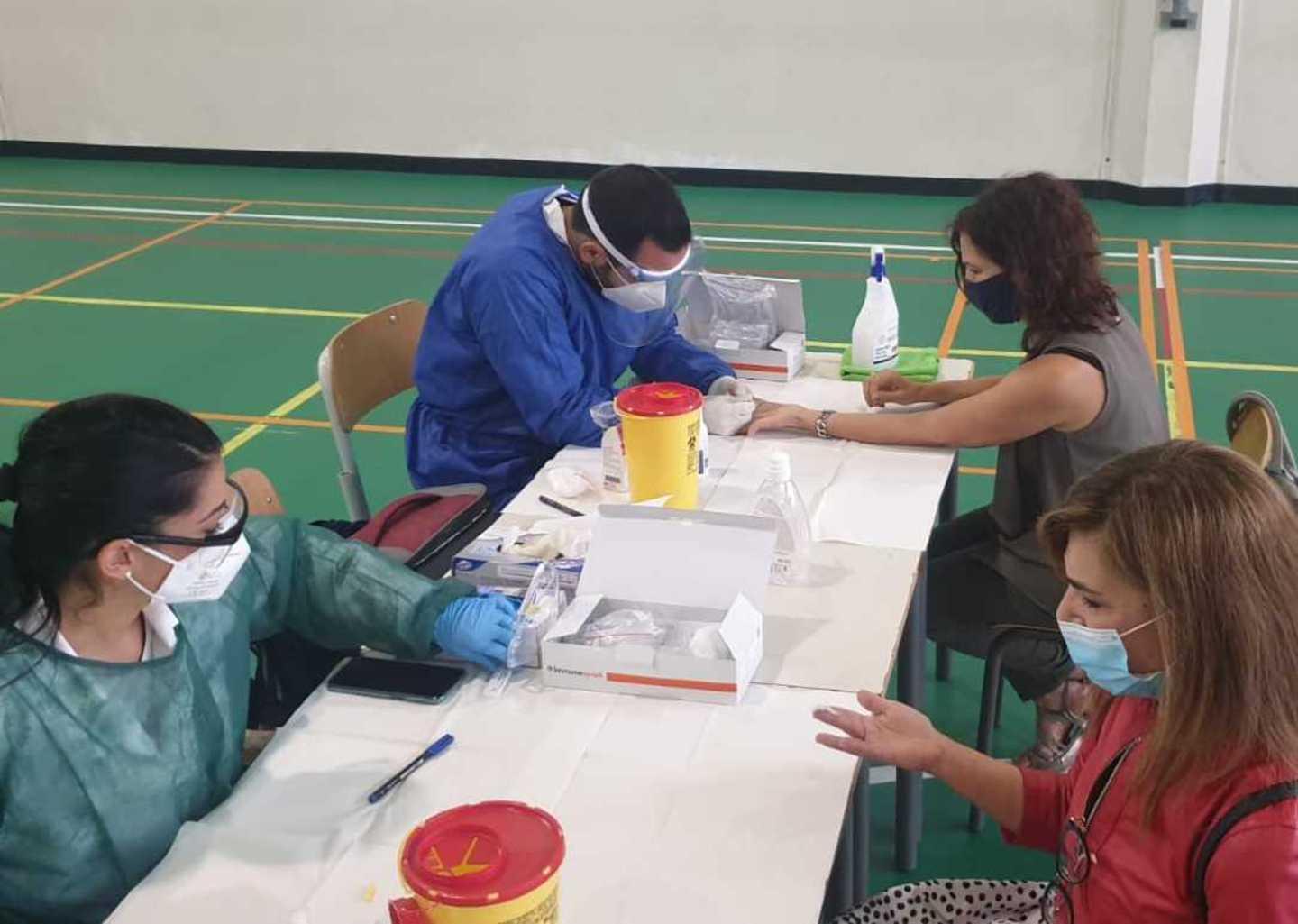Test covid al Segni di Ozieri: 66 negativi 