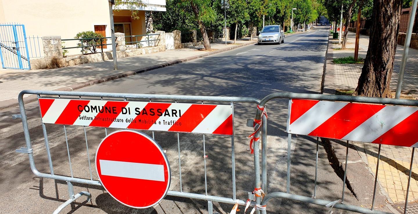 Nuovi cedimenti: chiuso viale Trento 