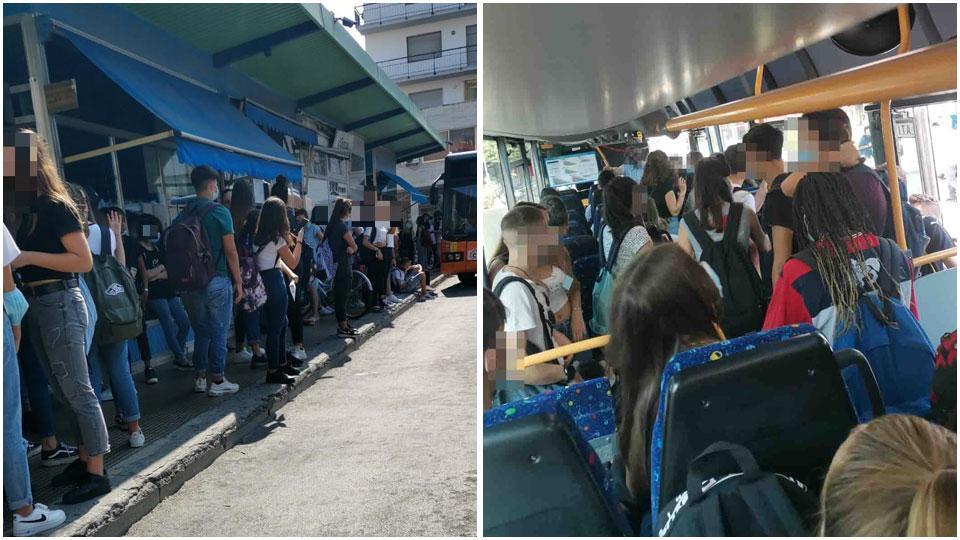 Le foto scattate dagli studenti alla pensilina di Cecina e sul tragitto per Rosignano