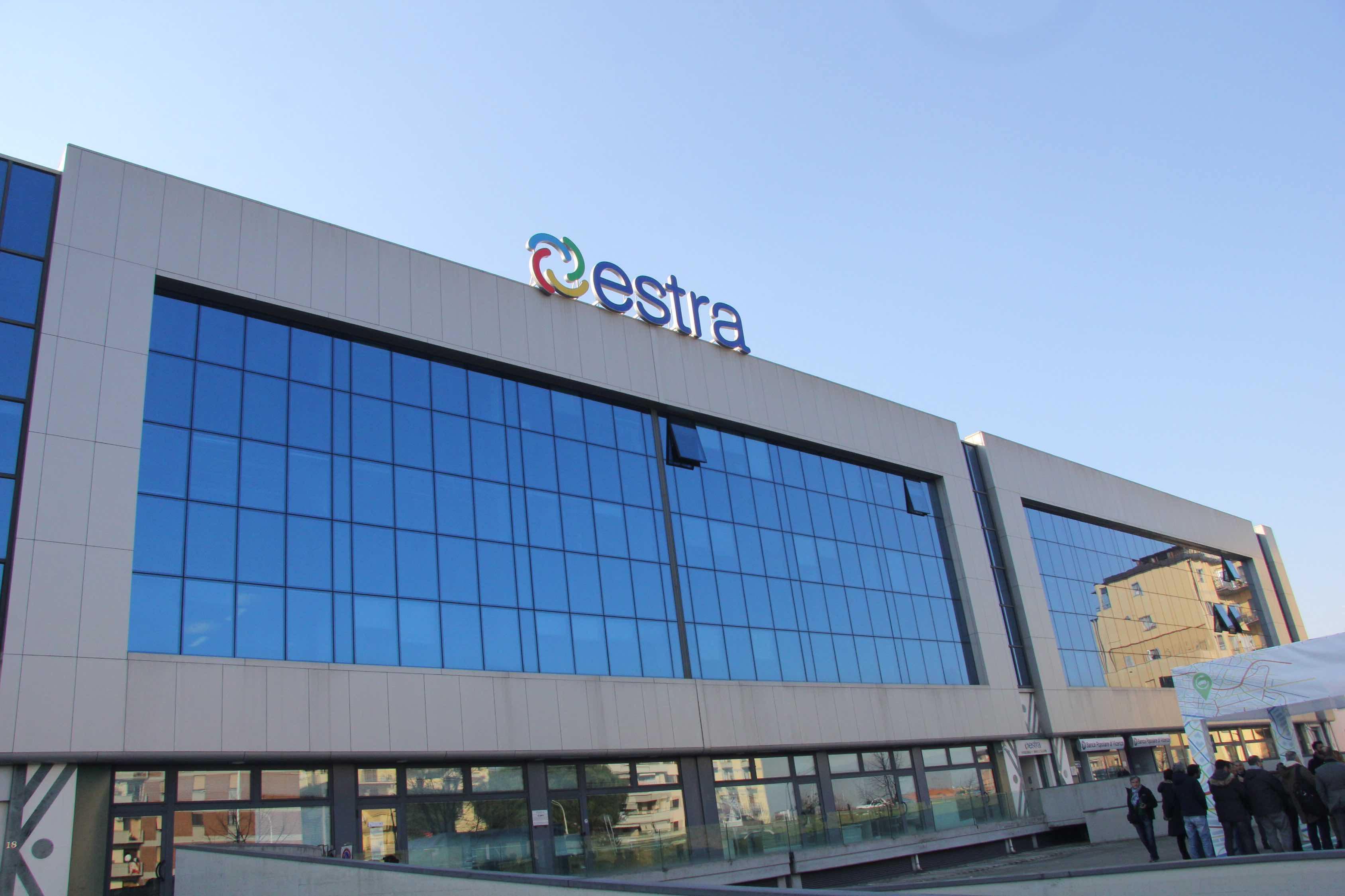 La sede di Estra in via Panziera