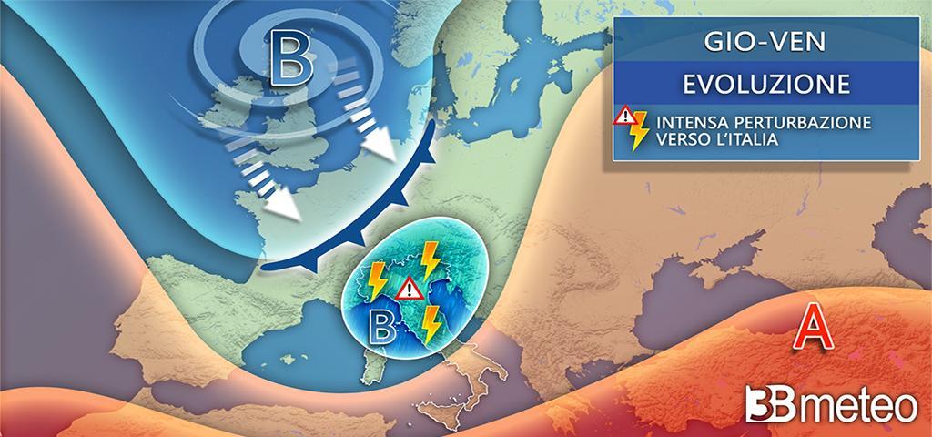 Meteo, sta per arrivare l'autunno: in arrivo maltempo e calo termico
