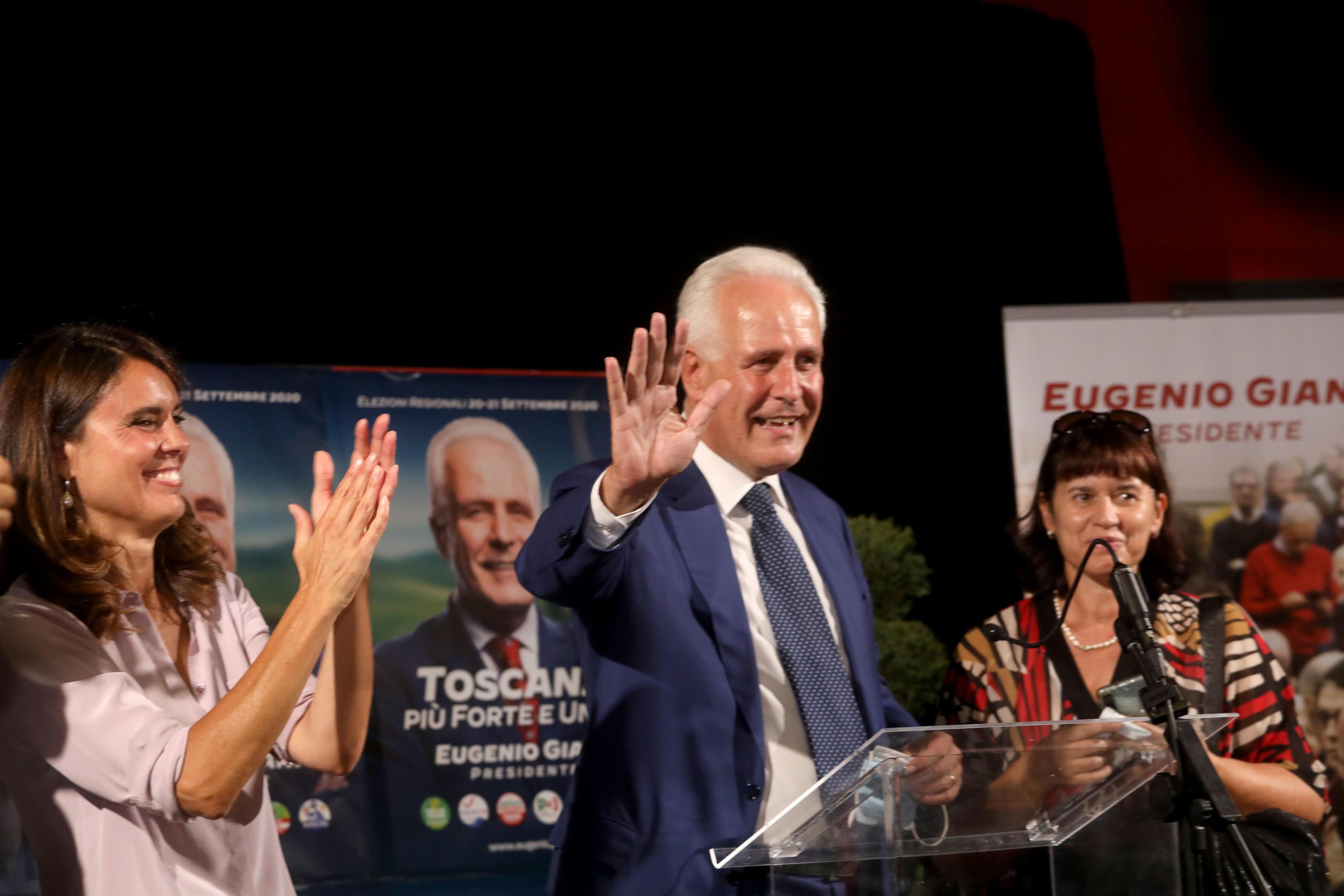 Elezioni in Toscana, Giani è il nuovo presidente: "Sarò sindaco tra i sindaci". Ceccardi si congratula 