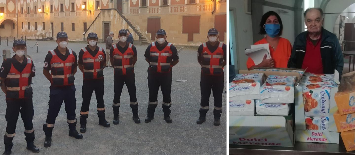 Del Campana, l’Anc dona merendine agli anziani