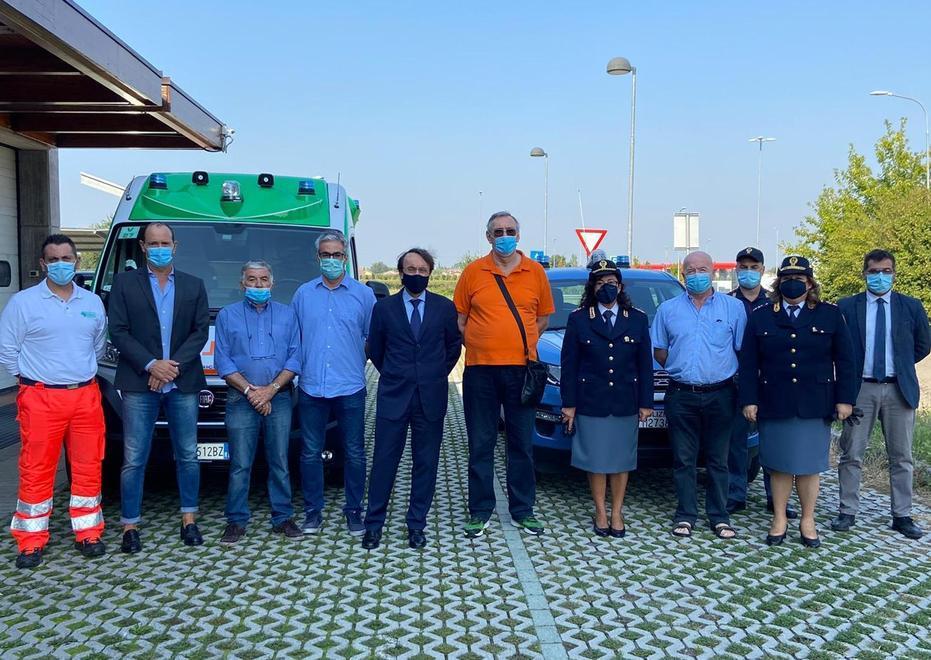 Il questore alla Croce Verde
